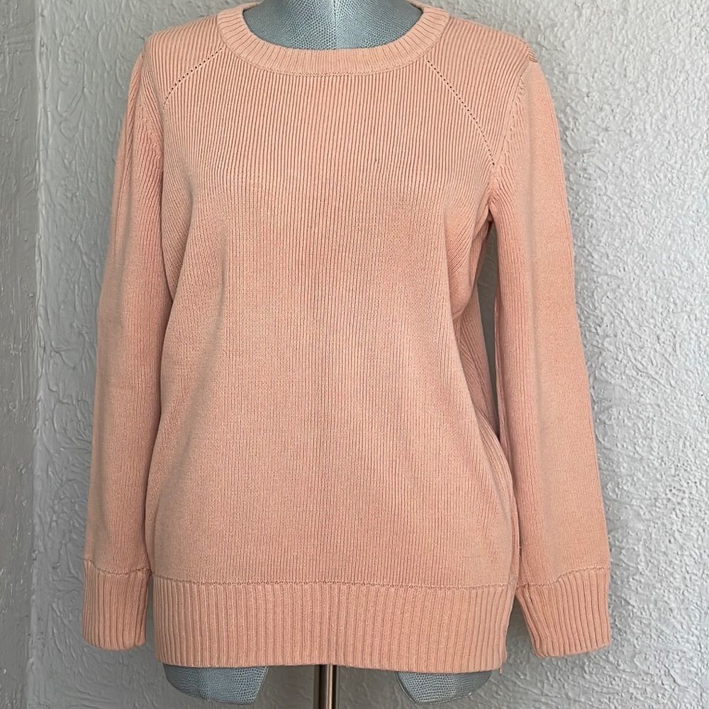 & Other Stories Pink Crew Neck Sweater